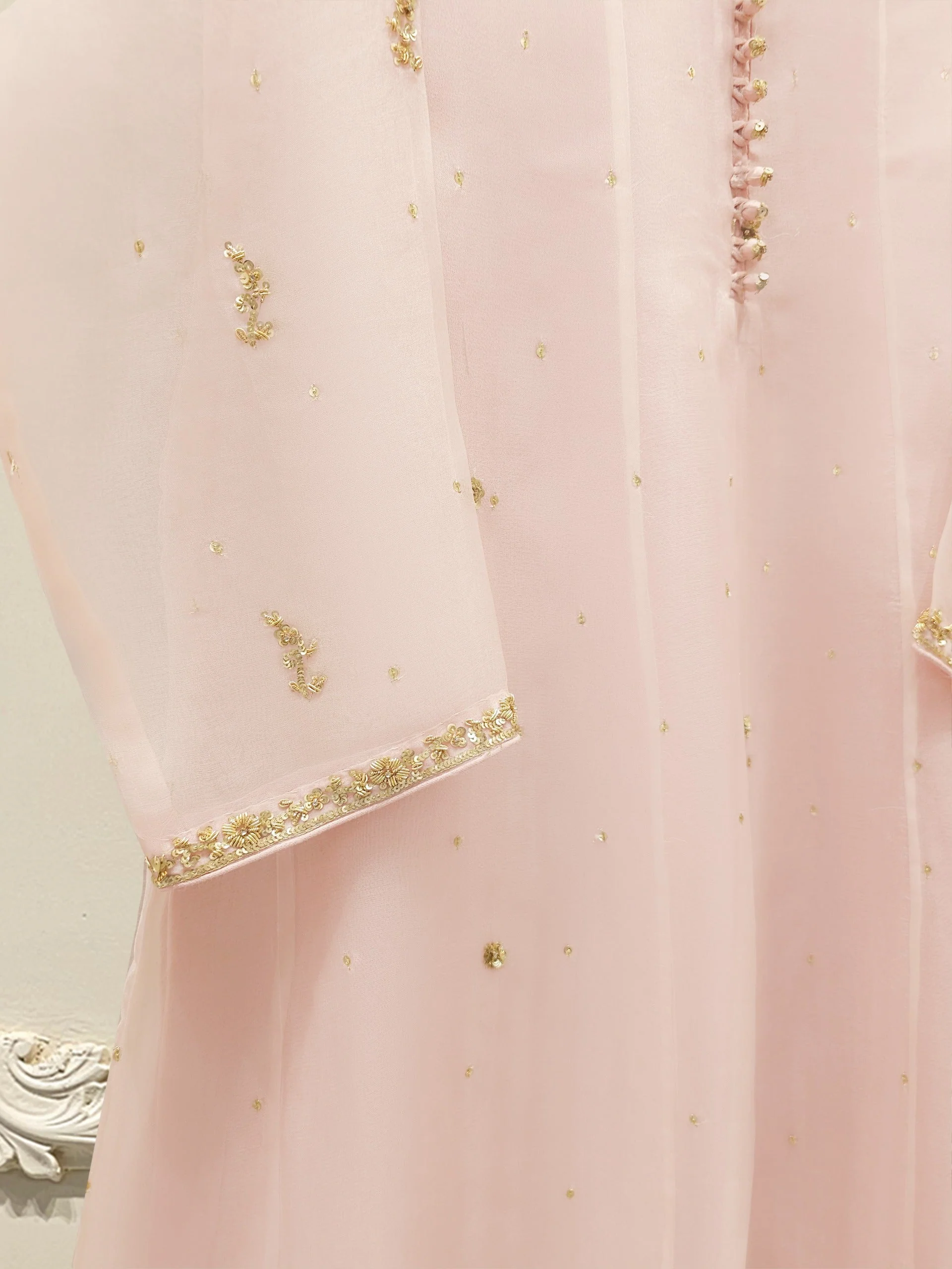 Agha Noor Stitched 3 Piece Pure Organza S112006 J(98) - Image 3