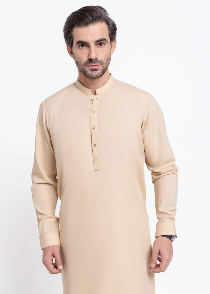 Beige-Blended-Kurta Trouser - (MPS25SSS2078) Y-F-22 - Image 4