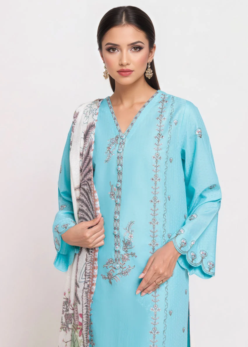 Blue-Dobby-3 Piece (WPS25DE3035) (Y-135) J(FW3) Y(137) - Image 3