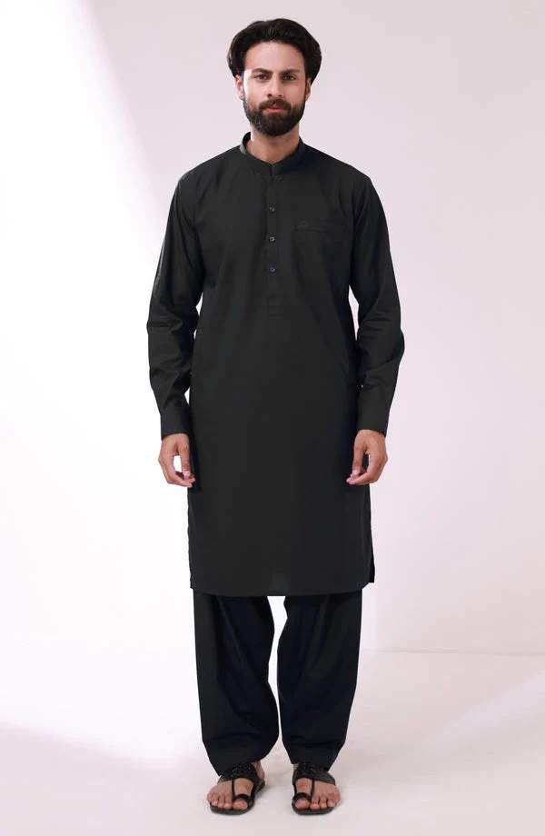 Cambridge Men Band Collar Shalwar Kameez AKPB2402 (Y-8)J(40)