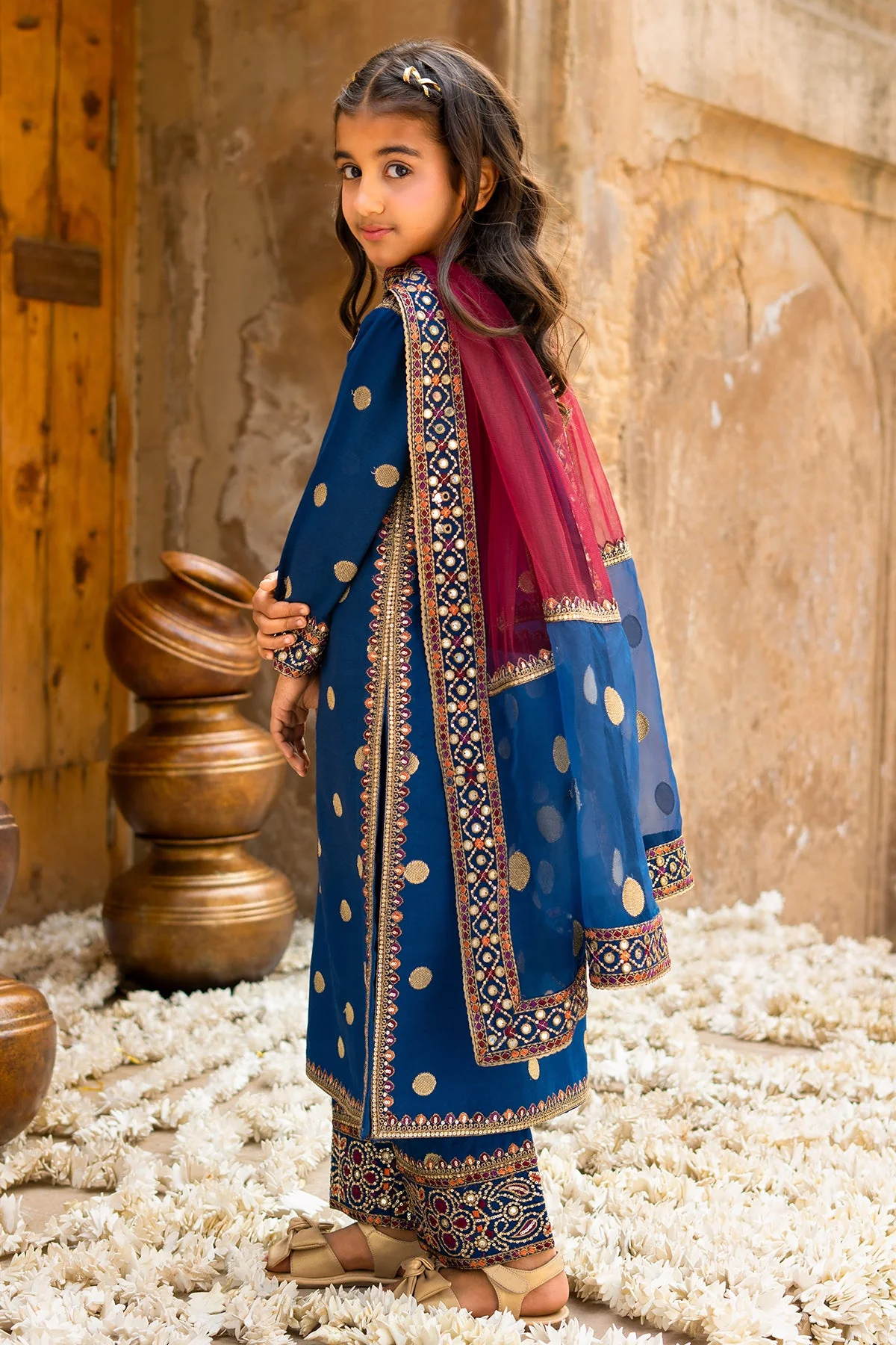Girls Festive 3 Piece CKP-6-368 - Image 5