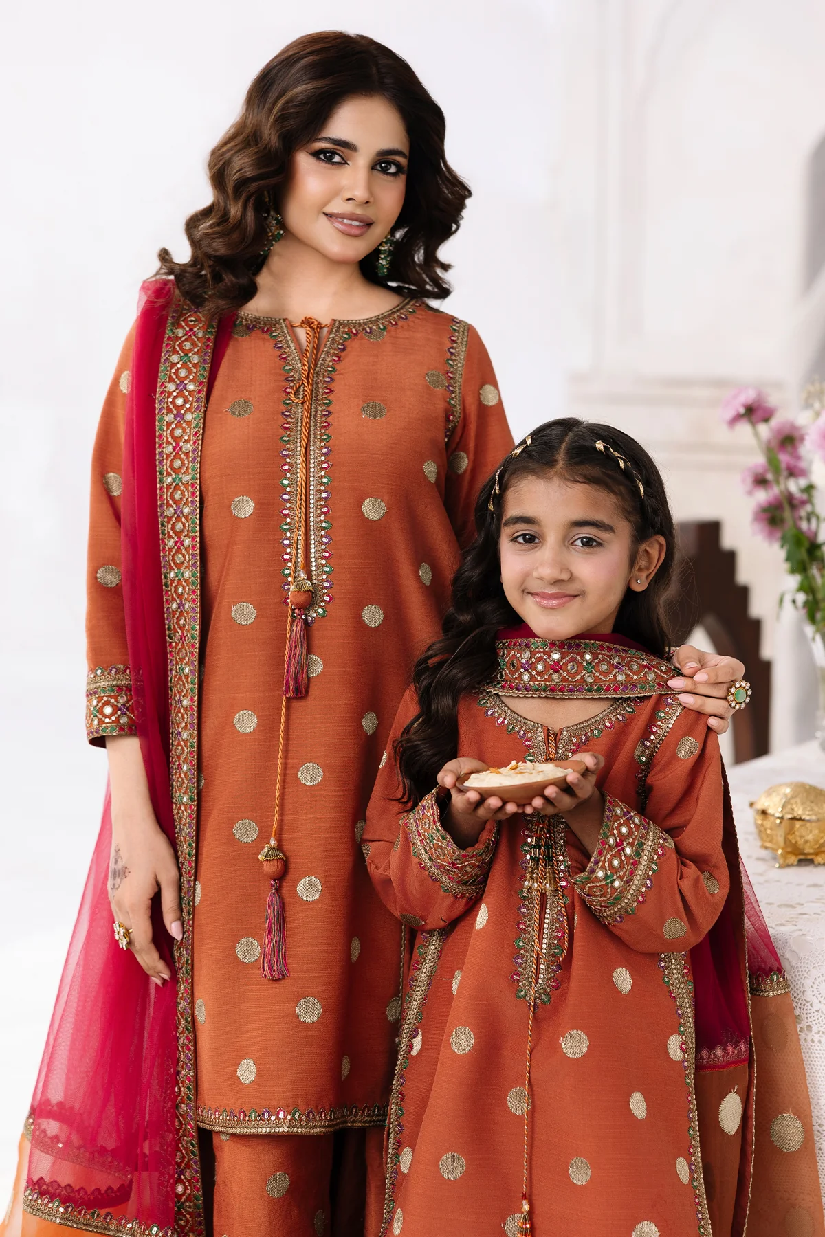 Raw Silk Festive 3 Piece CMA-6-358 - Image 6