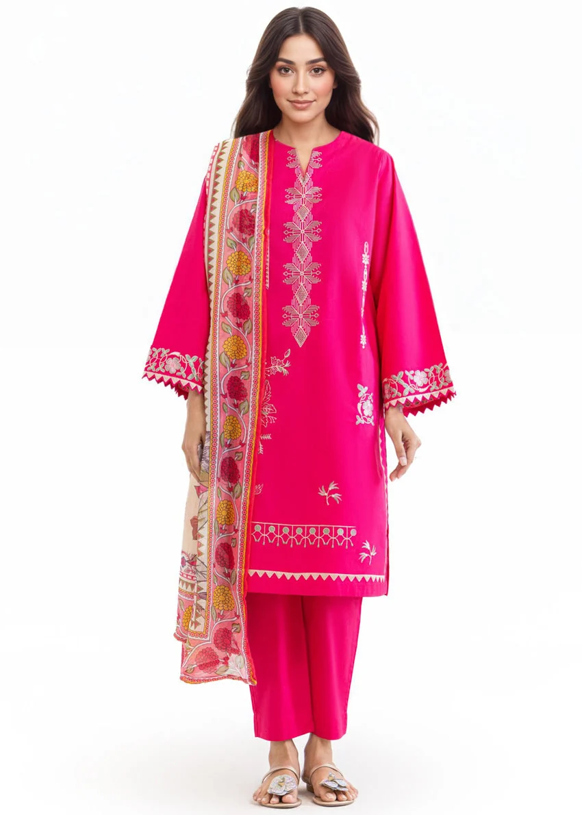D-Pink-Cambric-3 Piece (WP3PSBW25B1J20) J(FW15) (Y-144) NY(138)