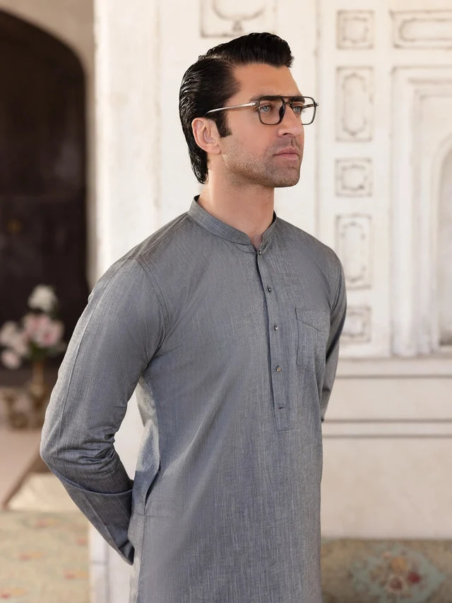Edenrobe Men's Kurta Pajama - EMTKPT5-056 Y-F-26) - Image 5