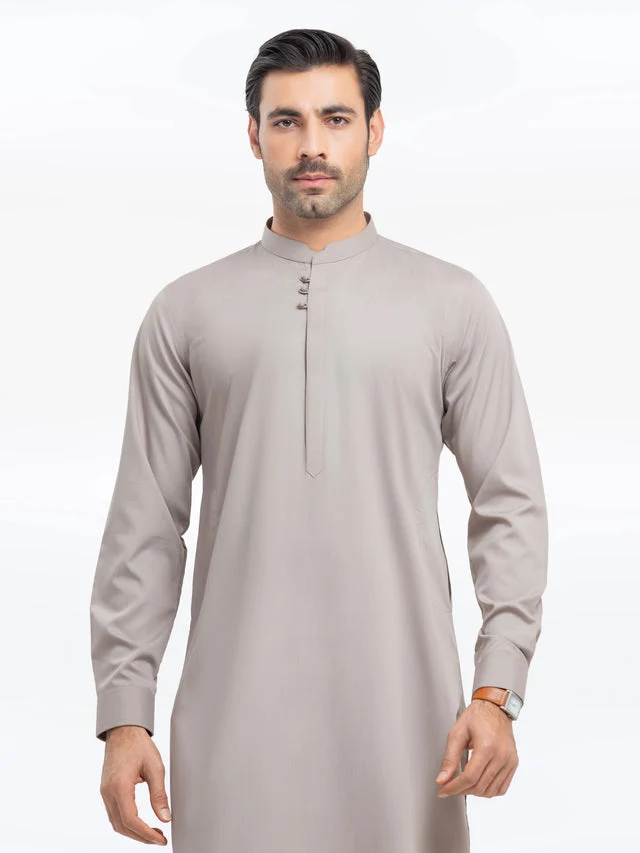 Edenrobe Men's Light Coffee Kurta Pajama - EMTKPT5-055 YF25 J(M1) - Image 2