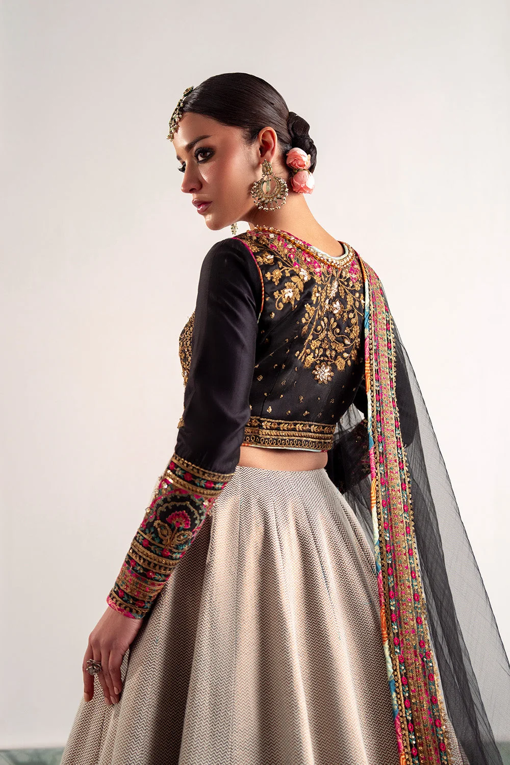 Festive Formal Stitched 3 Piece HARISMITA-MWS5929 - Image 4