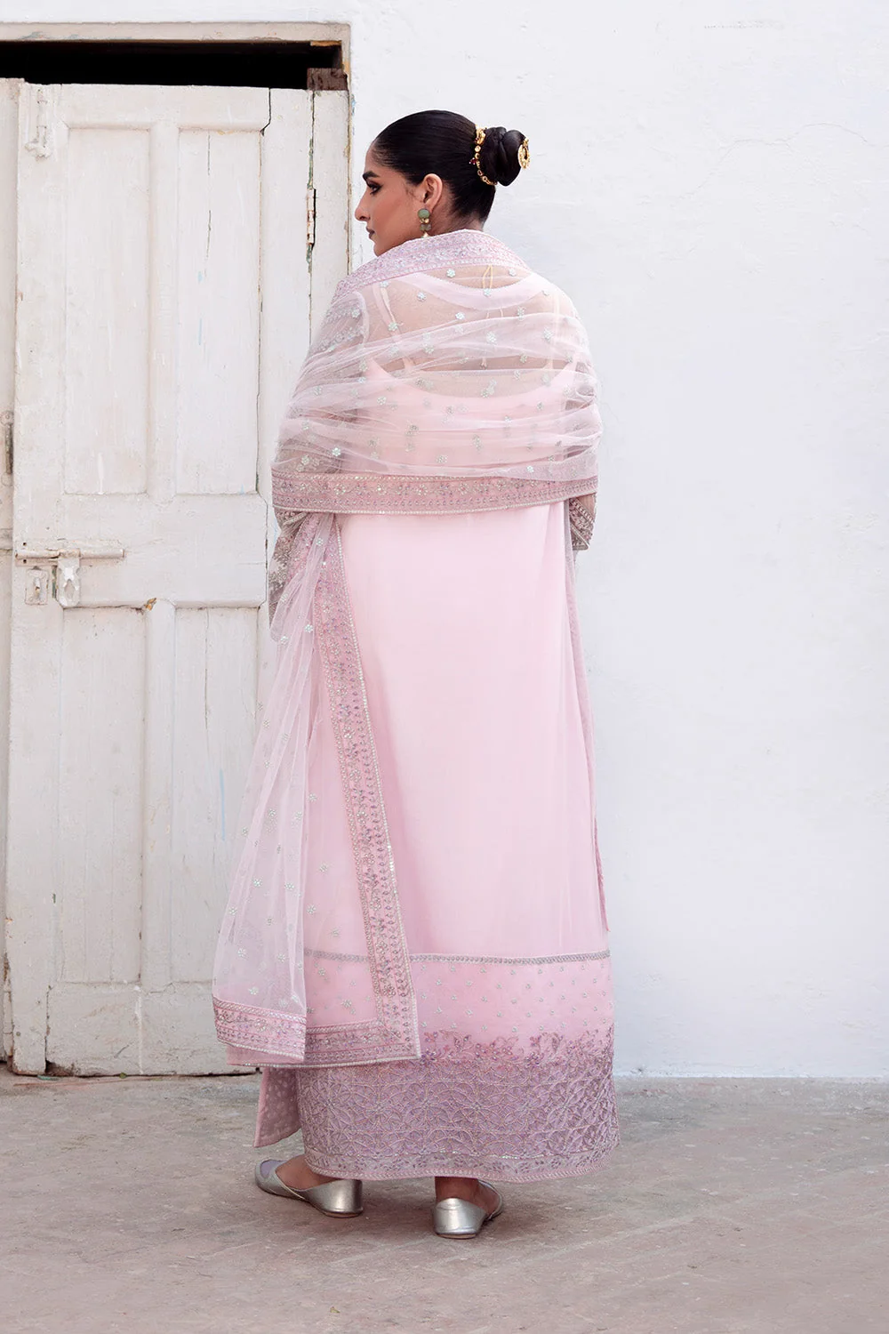 Festive Formal Stitched 3 Piece Harshada-MWS5930 J(21) - Image 5