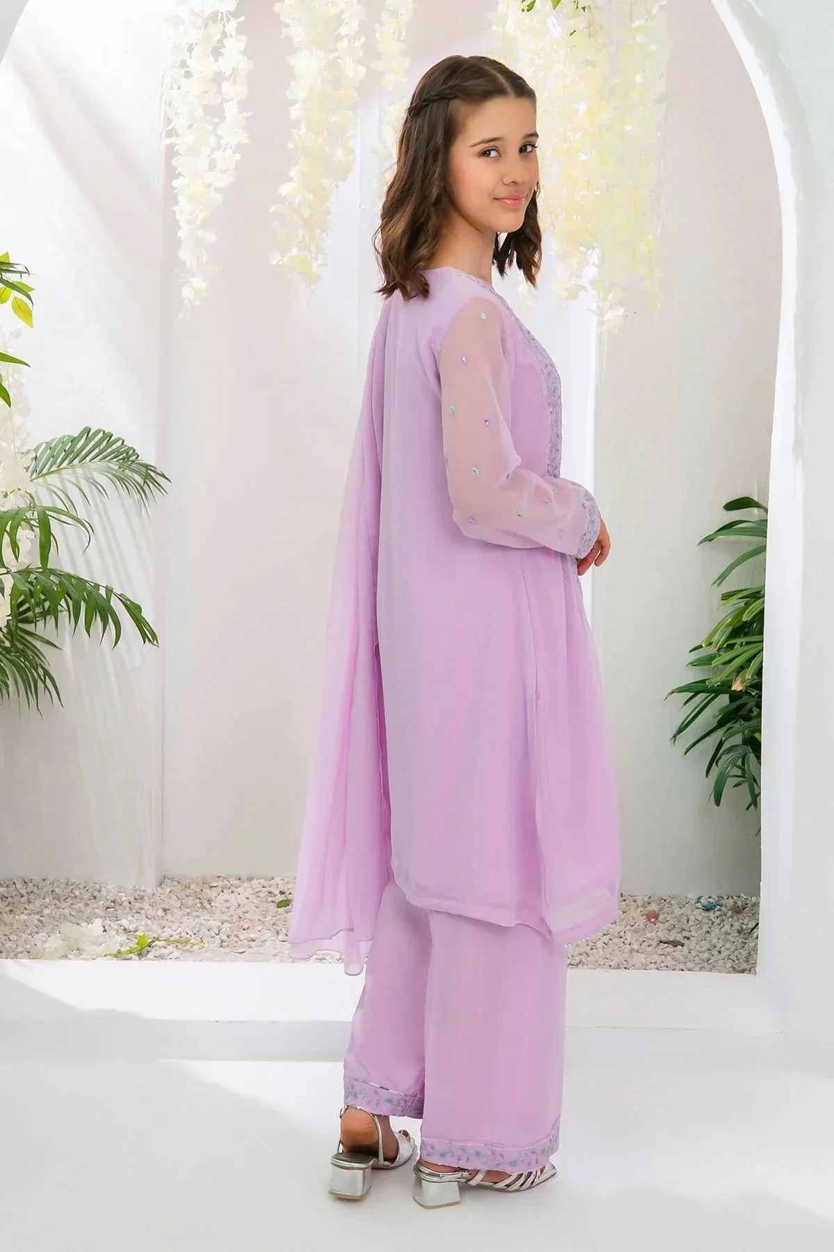 Girls Festive 3 Piece EM 66 J(139) - Image 3