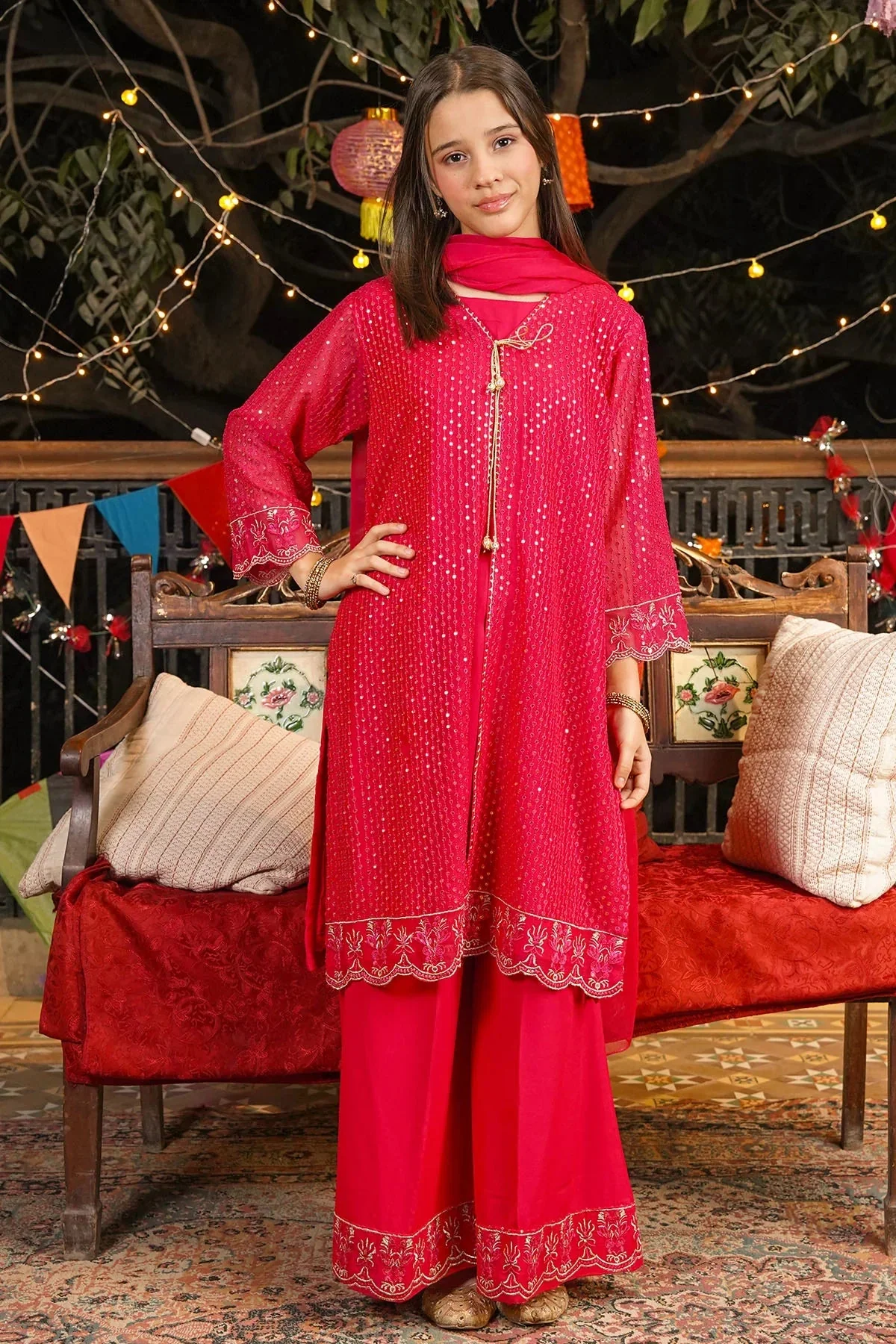 Girls Festive 3 Piece EX 25 J(151&152)