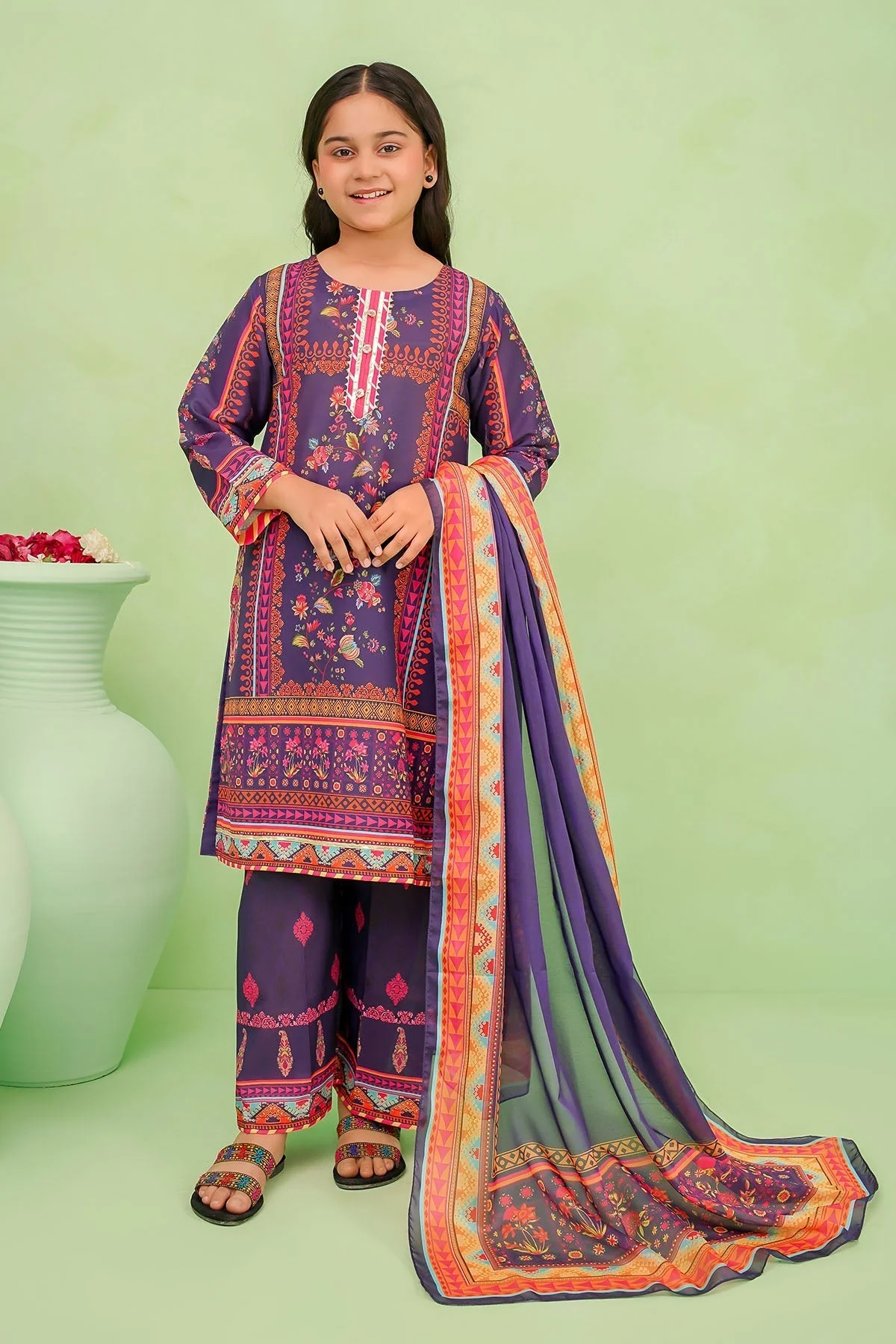 Girls Festive 3 Piece Mommy & Me CORF42 J(141)