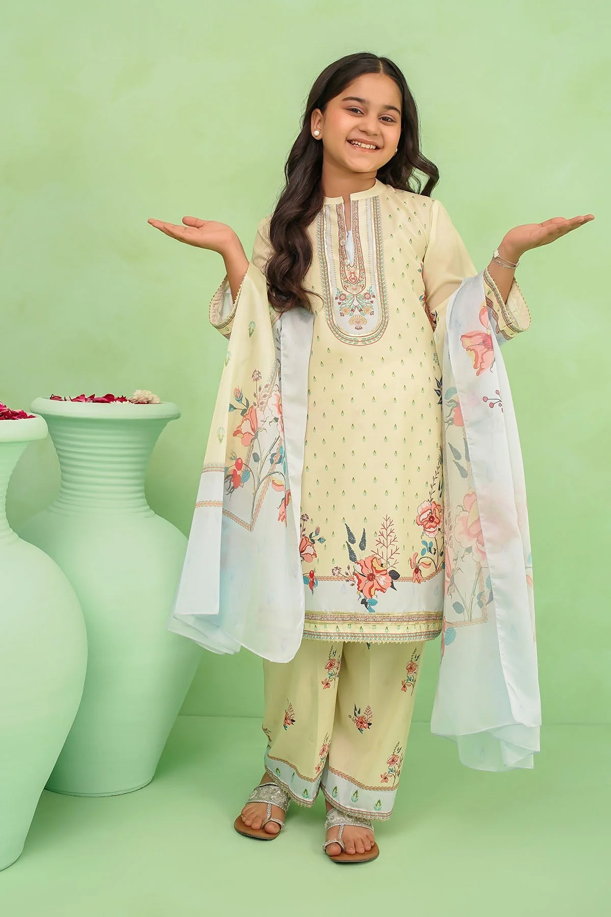 Girls Festive 3 Piece Mommy & Me CORF44 J(141)