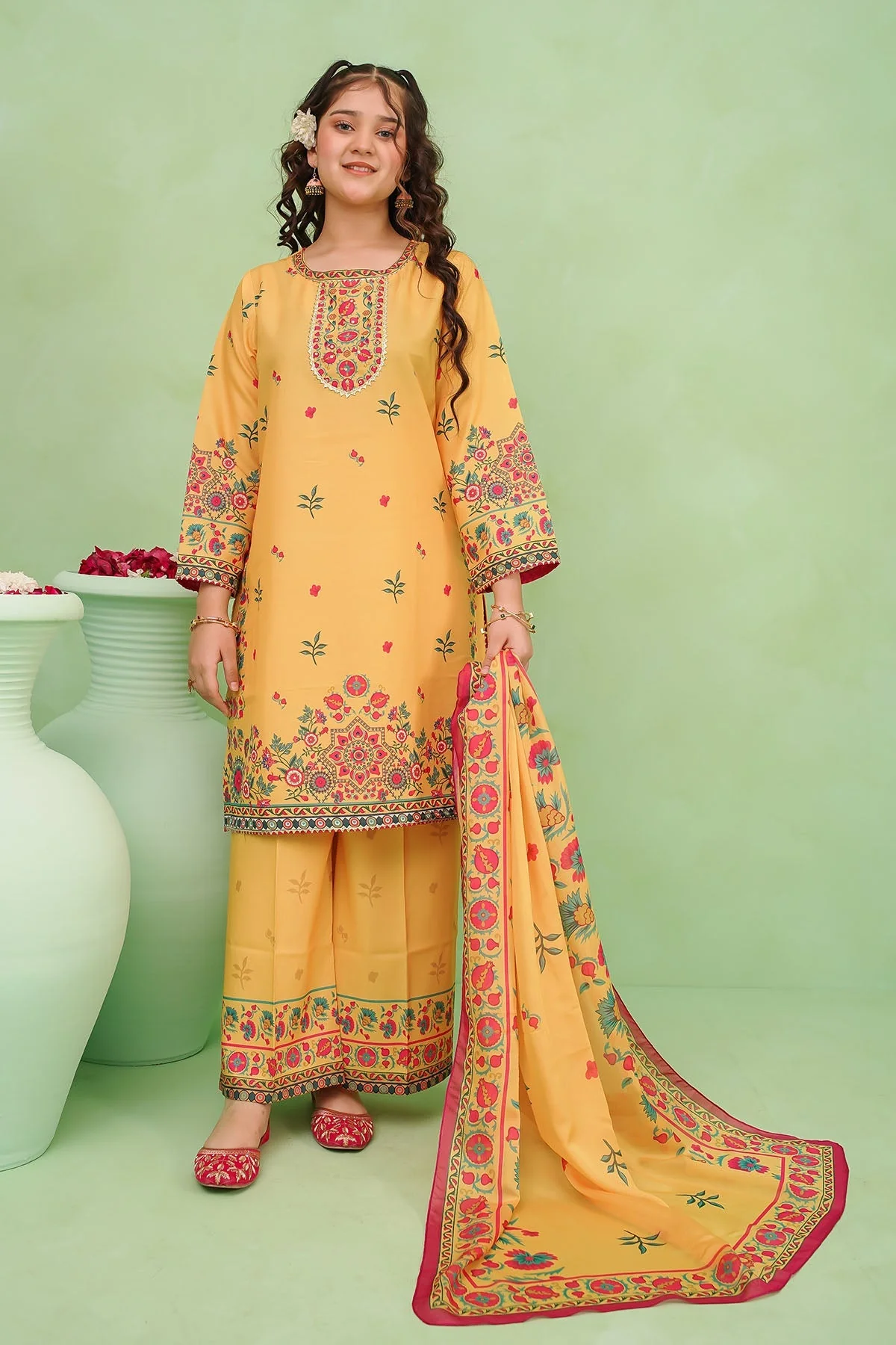 Girls Festive 3 Piece Mommy & Me CORF46
