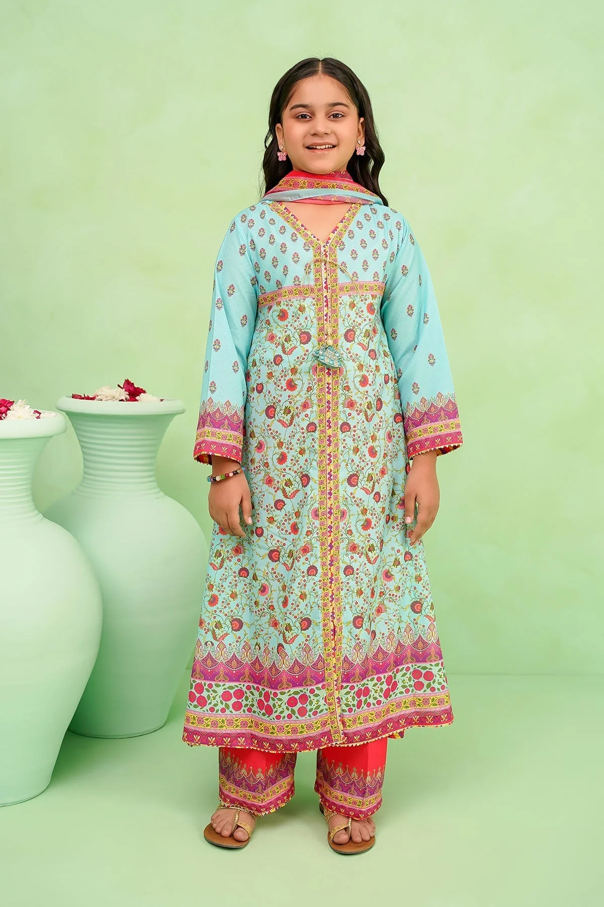Girls Festive 3 Piece Mommy & Me CORF49 J(143)