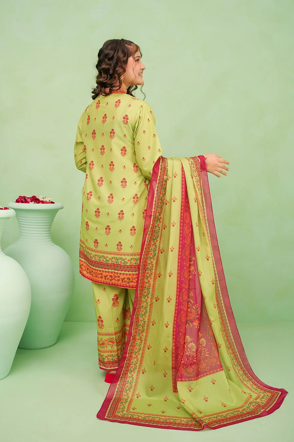 Girls Festive 3 Piece Mommy & Me CORF52 J(142) - Image 6