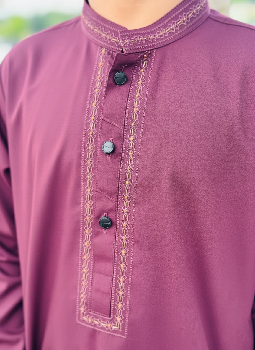 GRAPE-BOYS KURTA SHALWAR (BKSS-059) - Image 2