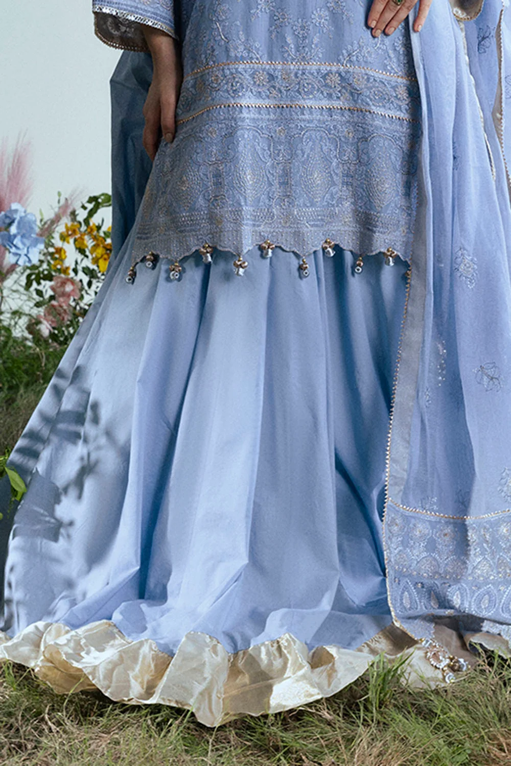 Gul Ahmed Festive 3 Piece FE-52165 Y-26 J(31) - Image 5