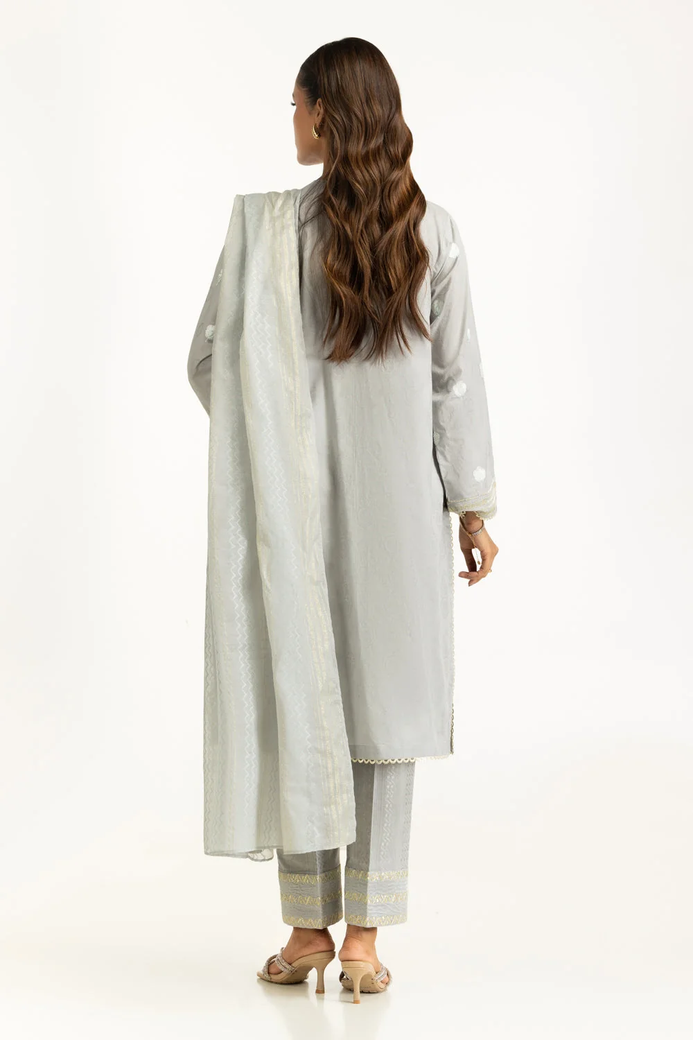 Gul Ahmed Festive 3 Piece IUSTKSD-1081 J(29) - Image 5
