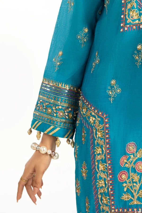 Gul Ahmed Stitched 3 Piece Festive FE-52094 J(81) NY(139) - Image 3