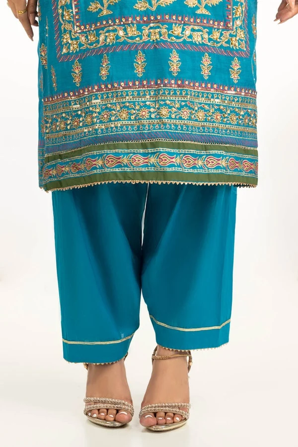 Gul Ahmed Stitched 3 Piece Festive FE-52094 J(81) NY(139) - Image 7