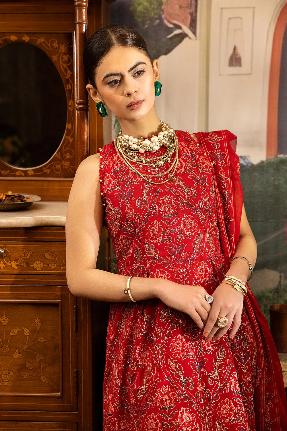Gul Ahmed Stitched Festive 2024 3 Piece LSV-42019 J(ext 1) - Image 3