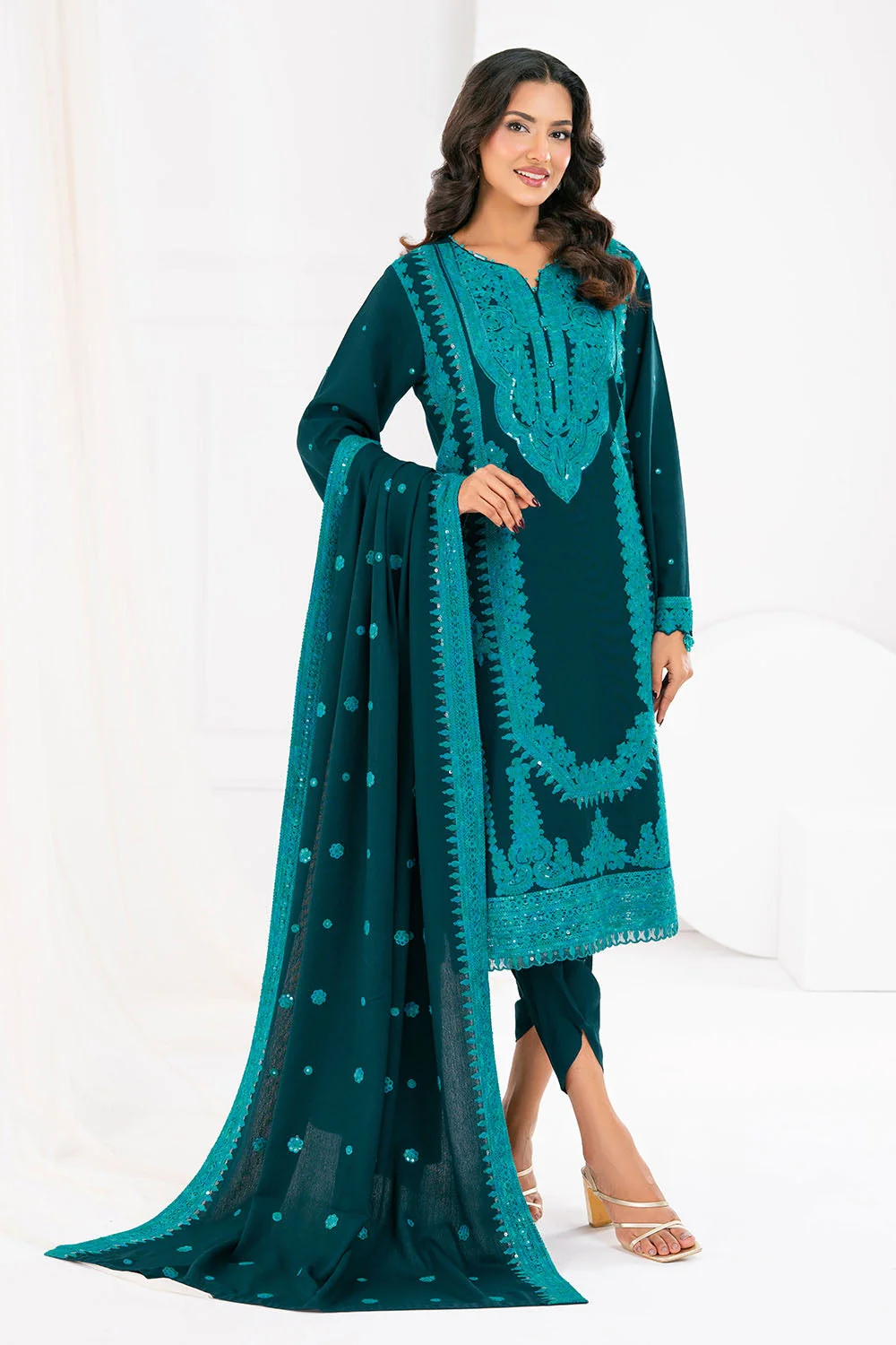 Gul Ahmed Stitched Karandi 3 Piece AY#52007 J(70) Y-31