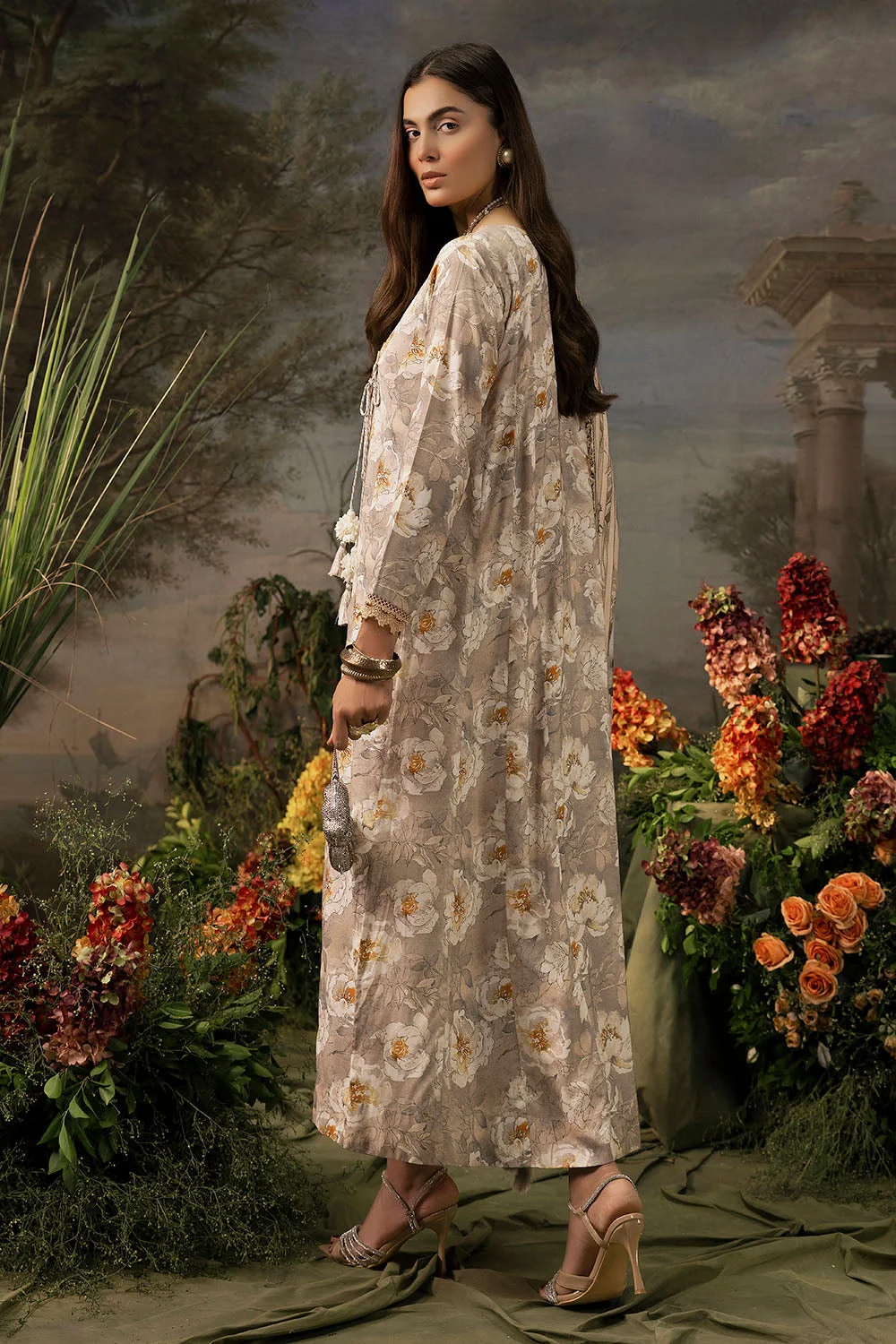 Gul Ahmed Unstitched Linen 3 Piece LT#52006 - Image 3