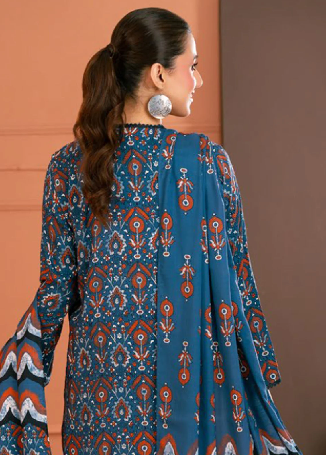 Gul Ahmed Unstitched Linen 3 Piece LT#52031 - Image 2