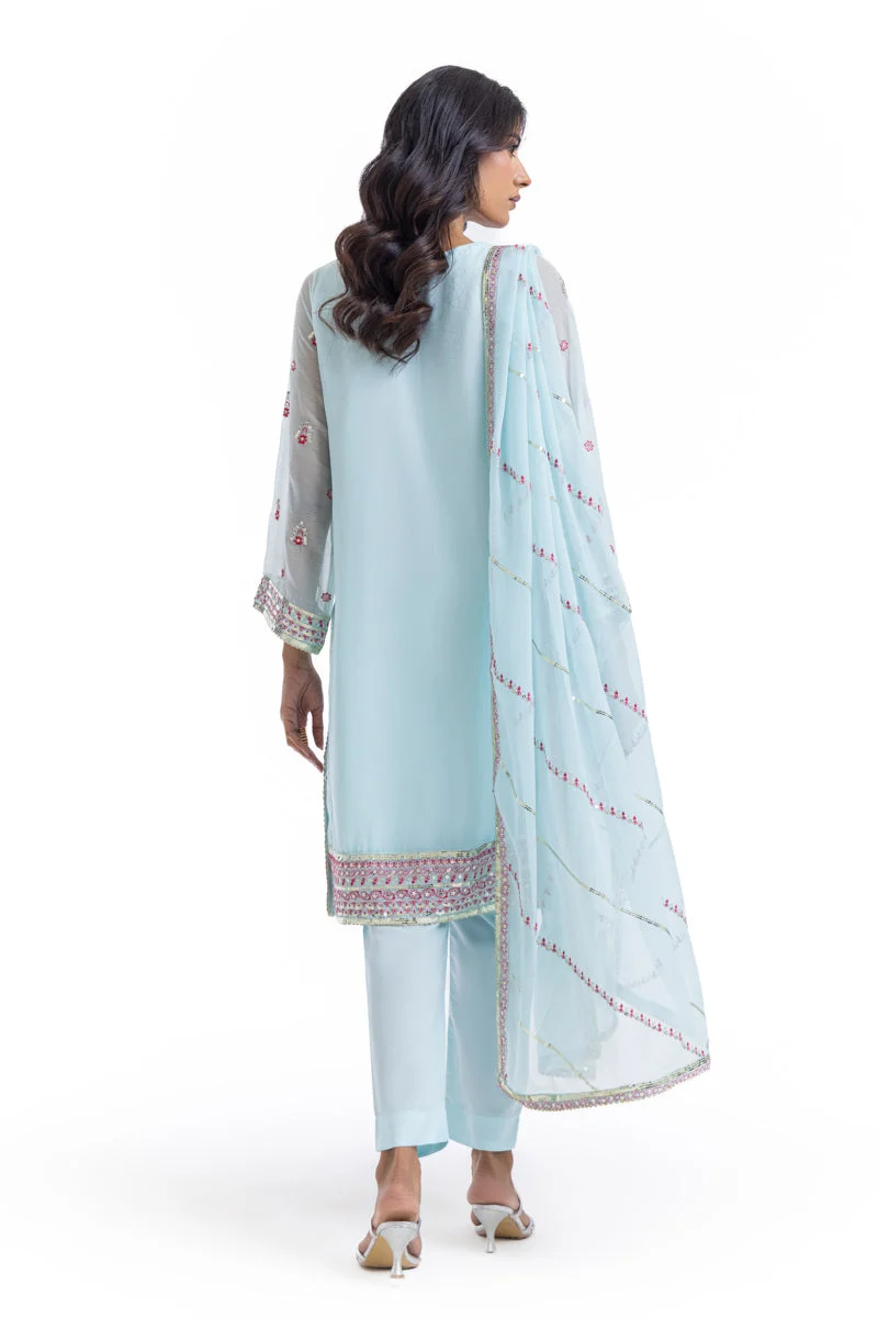 L-Blue-Chiffon-3 Piece (WU3PSLS25AF6P) - Image 2
