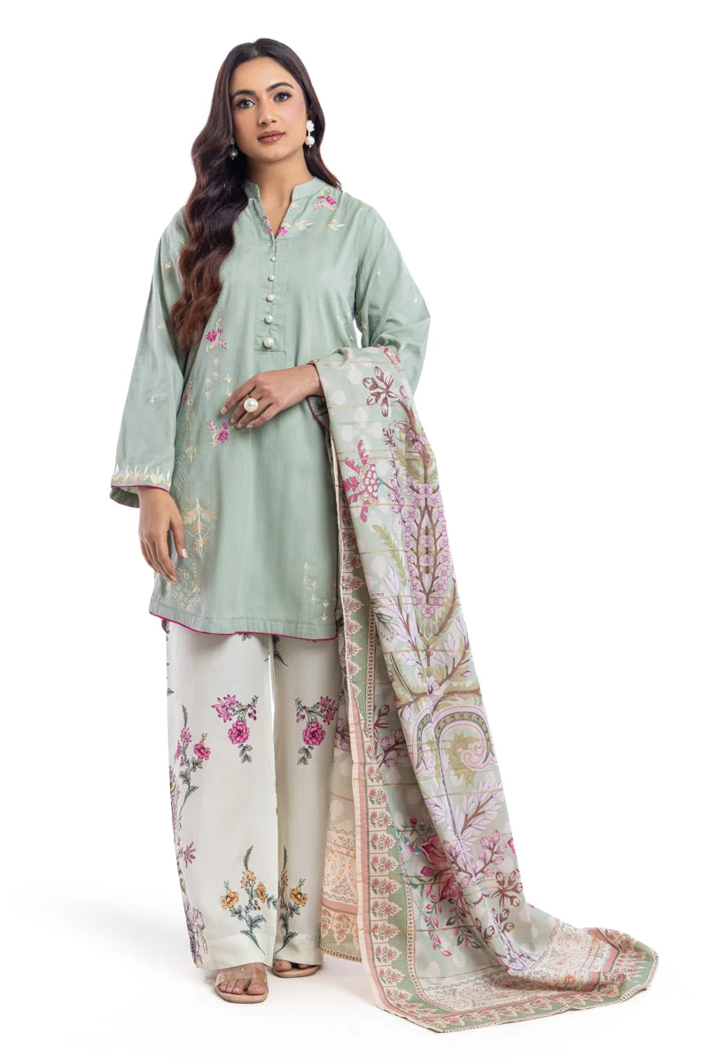 L-Mint-Jacquard-3 Piece (WP3PSBW25B9O46) (Y-133) - Image 3