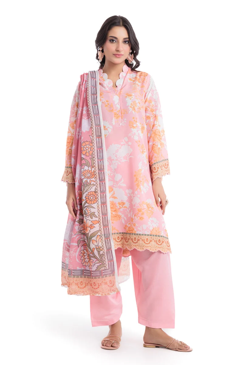 L-Pink- Cotton-3 Piece (WU3PPBS25SO6J37P) (Y-125) J(FW1) - Image 4