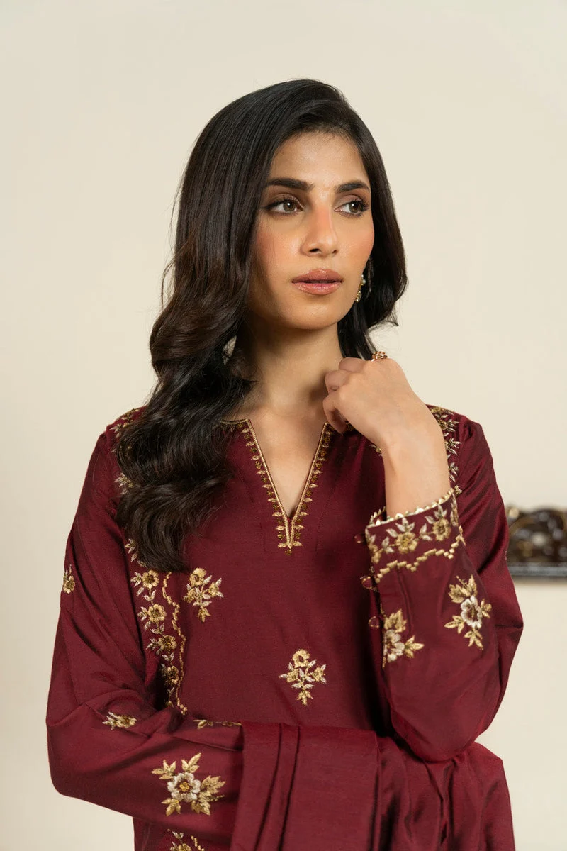 Al Karam Stitched Festive LDE271-10-3P25 J(120) - Image 3