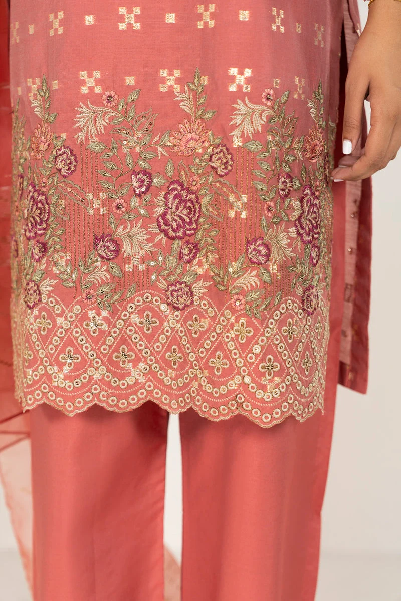 Al Karam Stitched Festive LDE275-10-3P25 J(121) NY 79 - Image 3
