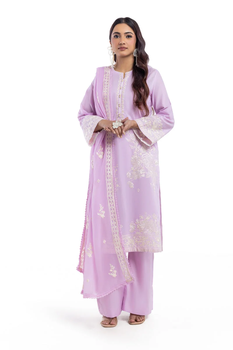 Lilac-Cambric-3 Piece (WPS25SE3109) (Y-134) J(116)