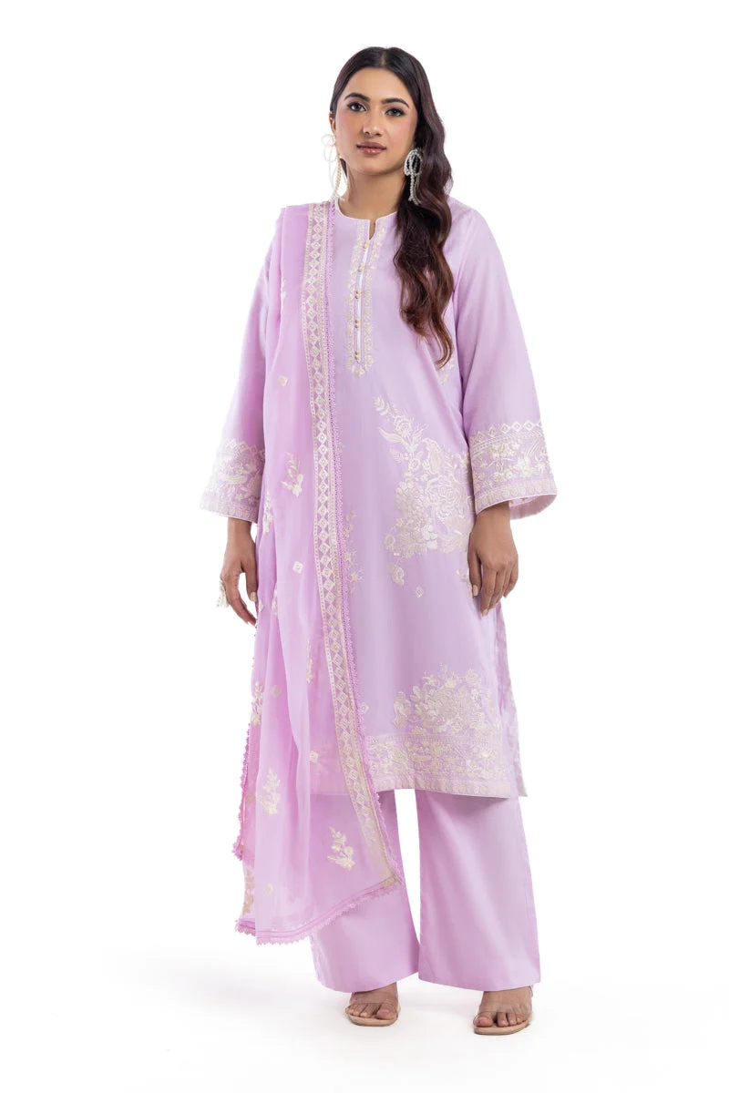 Lilac-Cambric-3 Piece (WPS25SE3109) (Y-134) J(116) - Image 2
