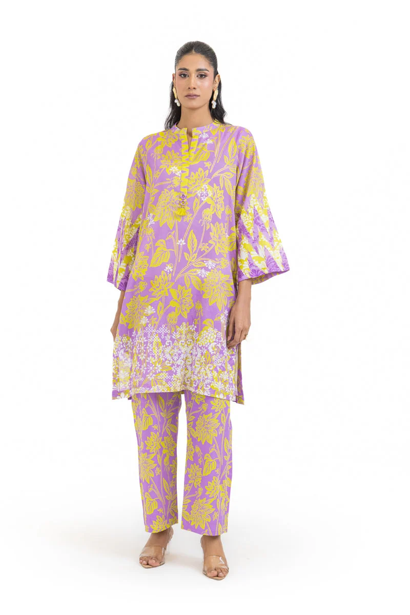 Lilac-Dobby-Lawn-2 Piece (WP2PPBS26HR1F29) J(115) Y-120