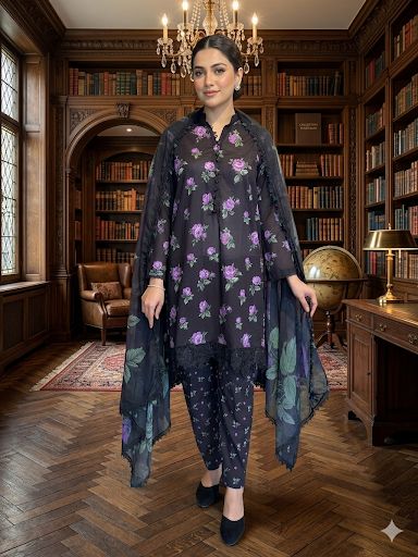 Maria B Stitched Embroidered 3 Piece D9B J(9) NY 171