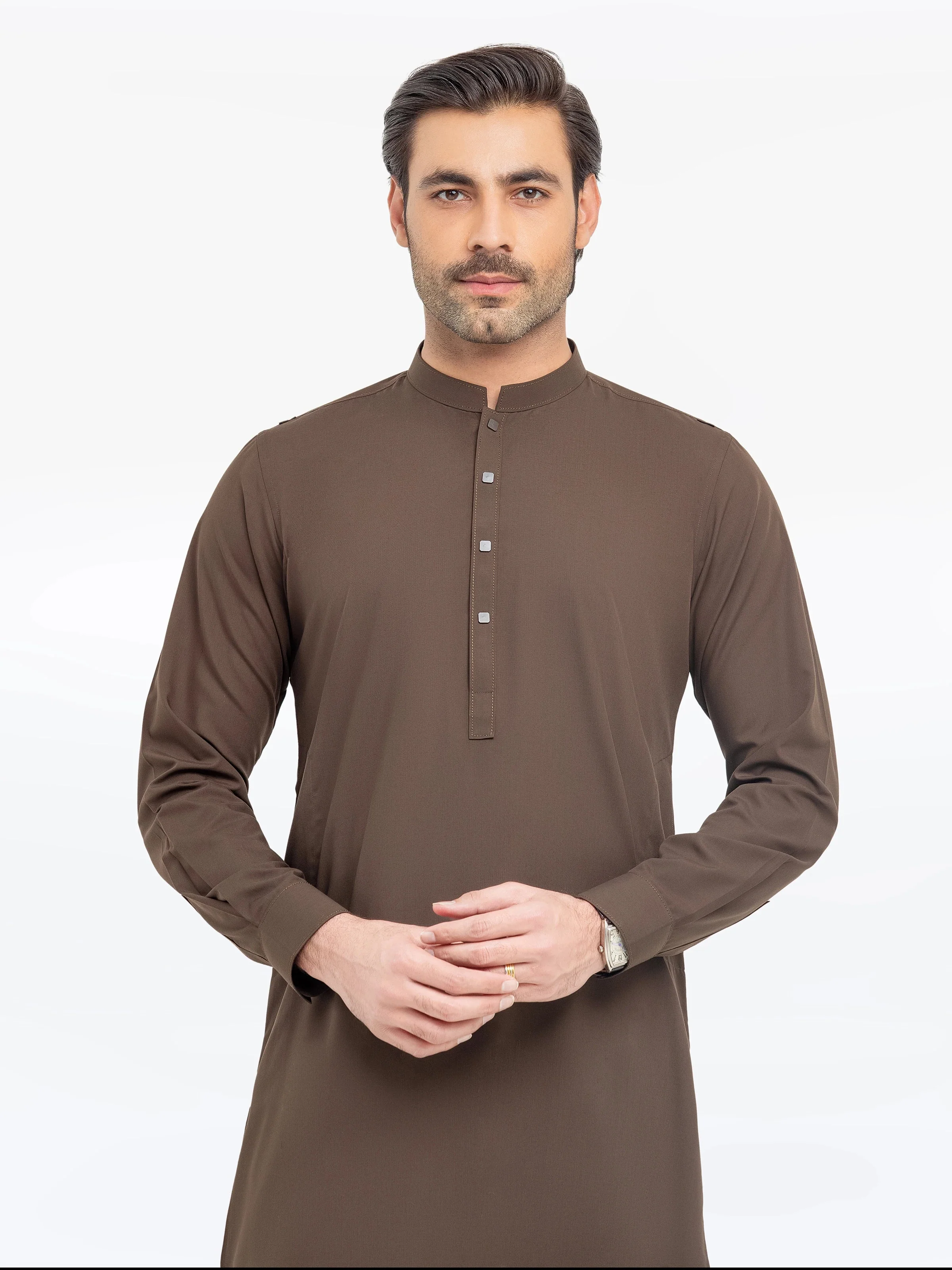 Men Kurta Pajama Tailored EMTKPT5-068 Y(F-4) - Image 2
