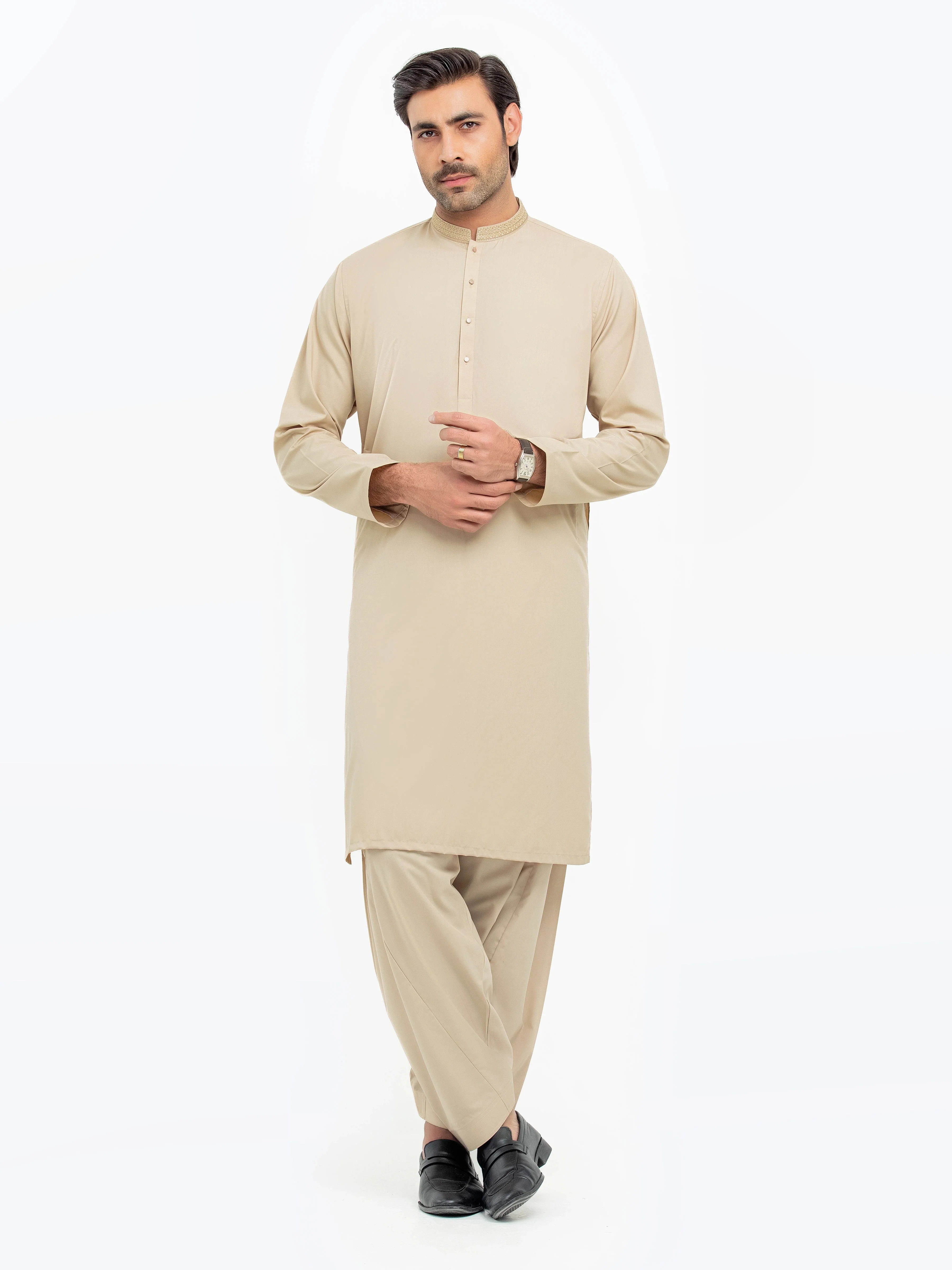 Men Kurta Shalwar EMTKS5-41157 Y(F-3)