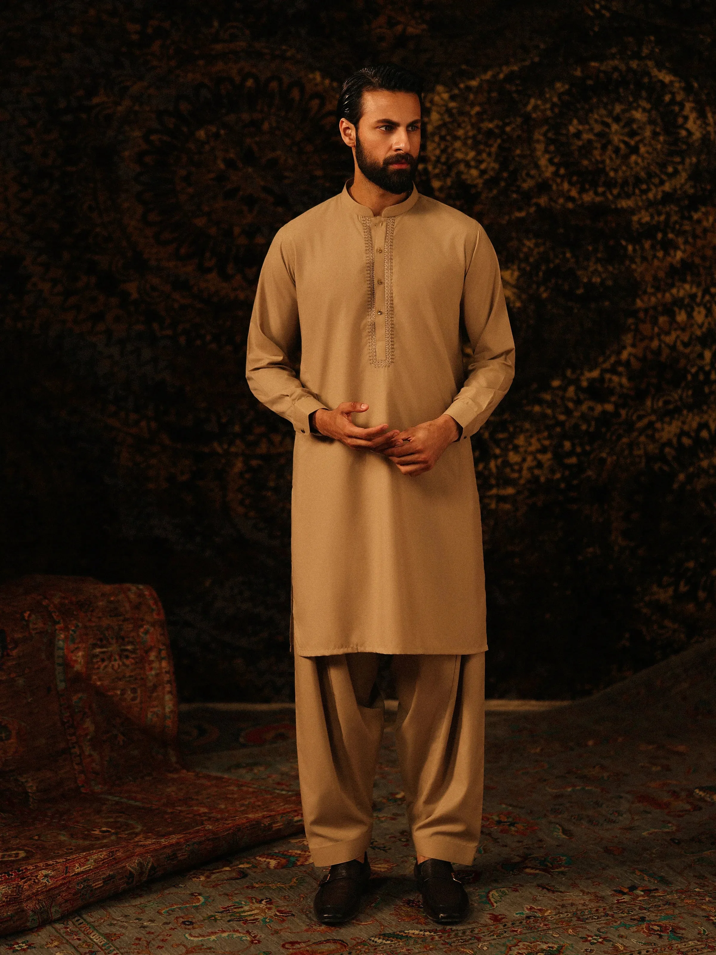 Men Kurta Shalwar Tailored EMTKST5-99604 y(F10) J(13)