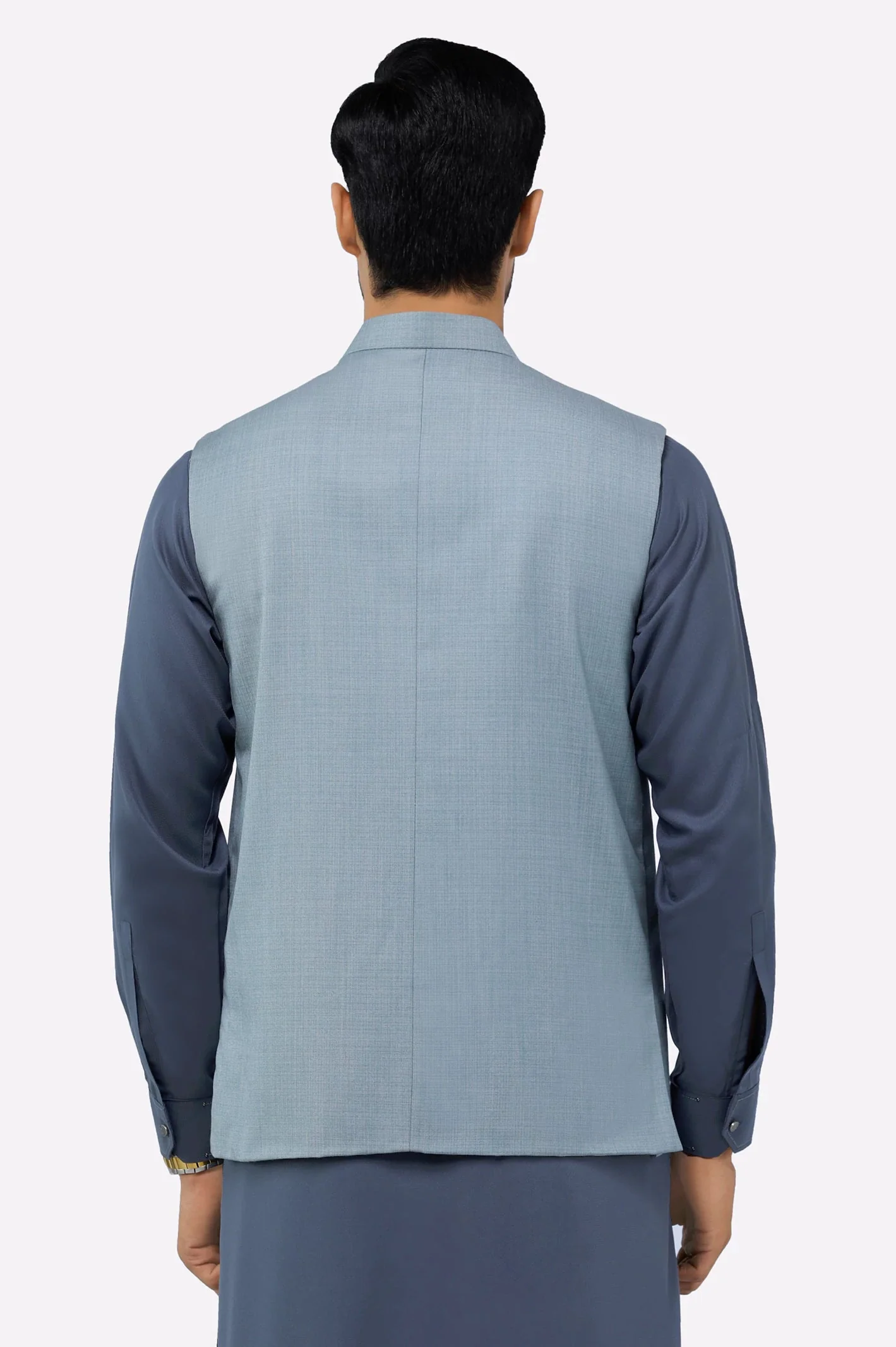 Men Waistcoat GA4055 Grey - Image 2