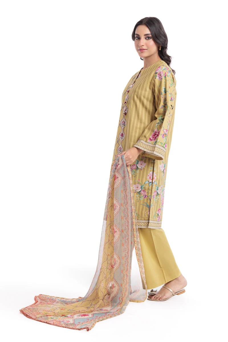 Mustard-Cambric-3 Piece (WP3PPBW25B1J2) (Y-123) J(FW4) - Image 2