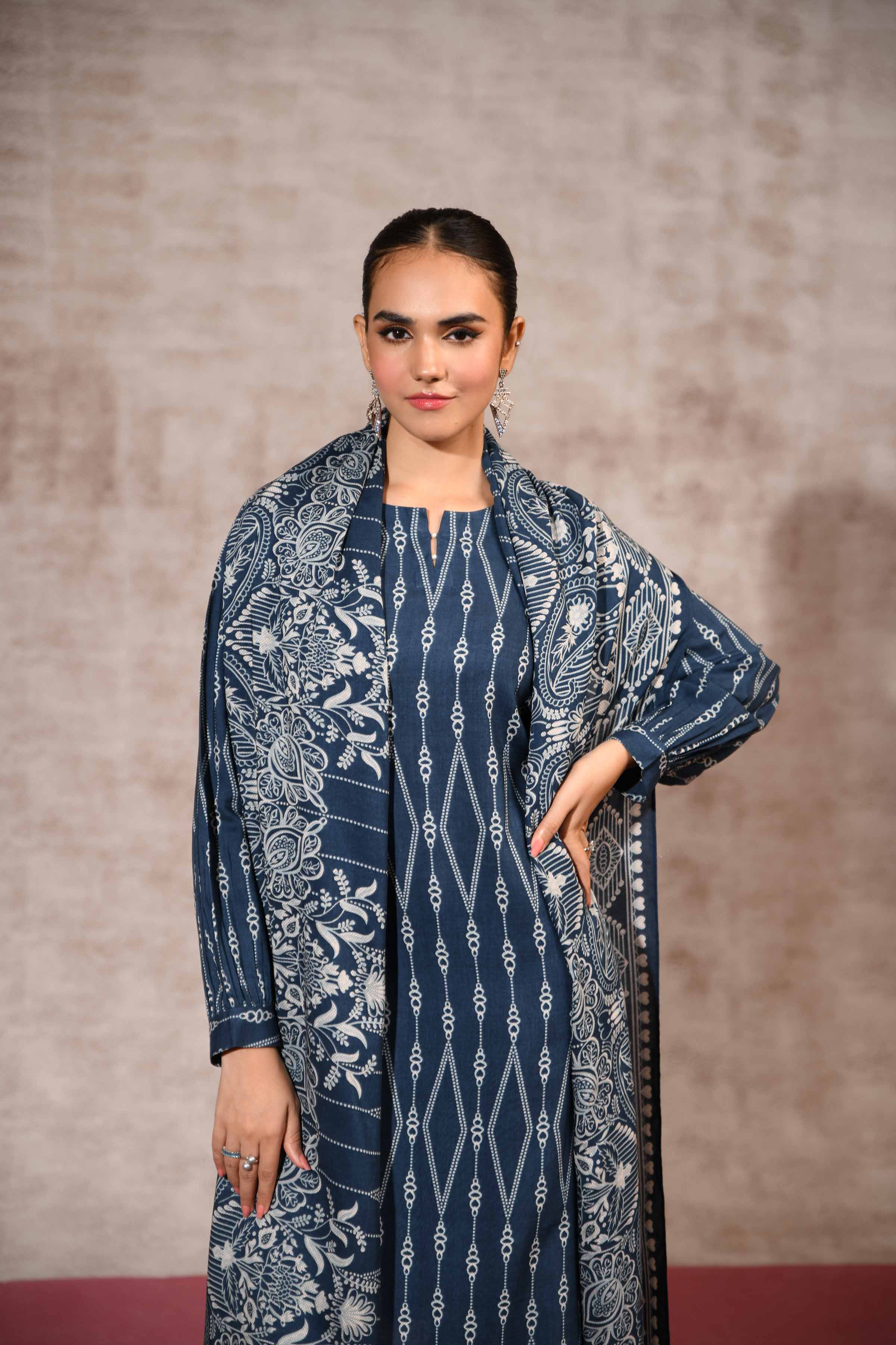 Nishat Stitched Linen 3 Piece 42303186 J(120) - Image 5