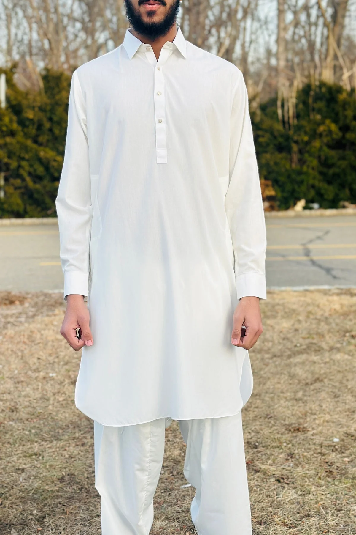 Off White Shalwar Kameez J(37&38)