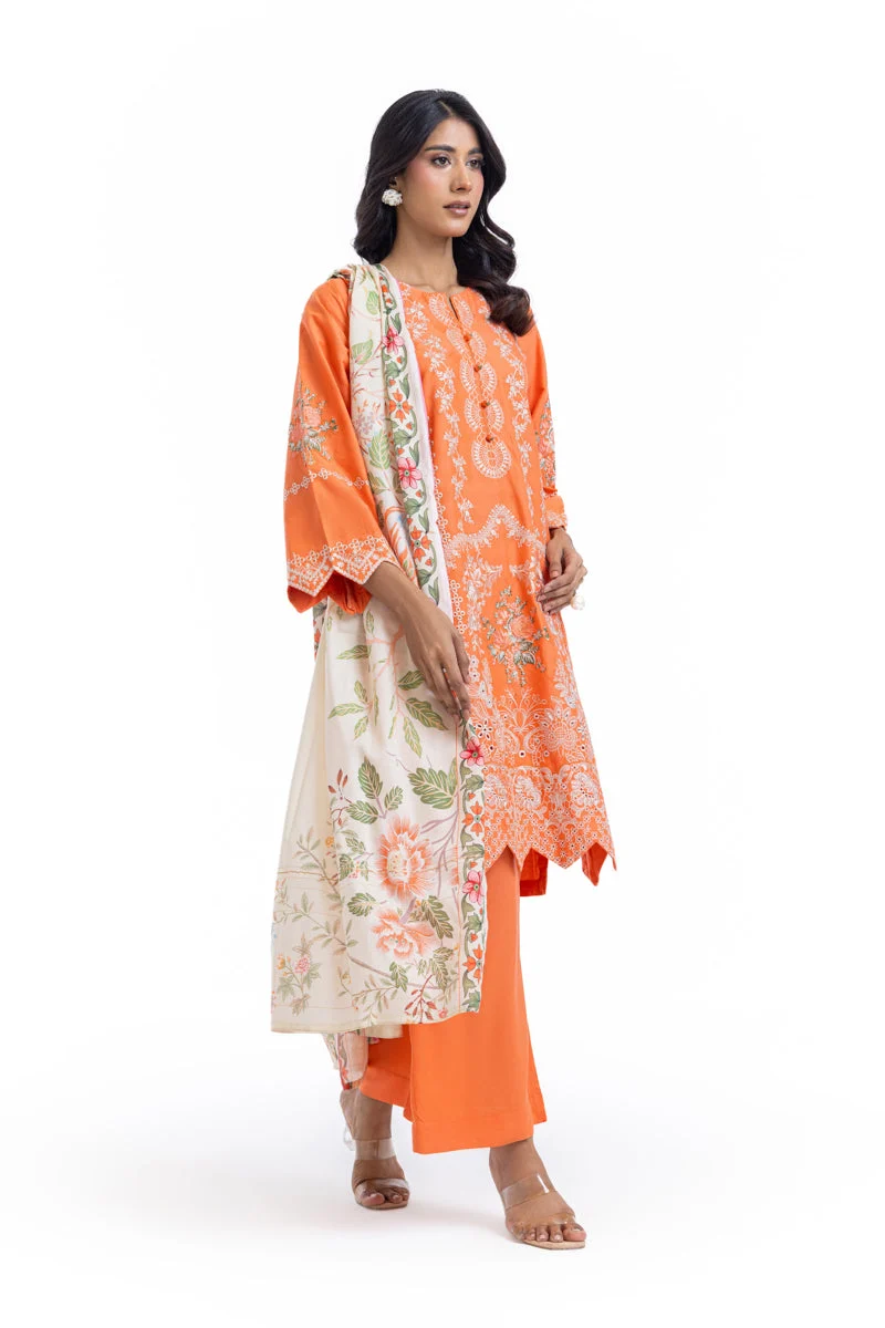 Orange-Jacquard-3 Piece (WP3PSSW25S9O12) J(FW2) (Y-1) - Image 4