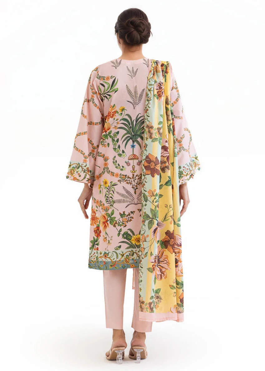 P-Pink-Lawn-3 Piece (WP3PPBS26B2M57) J(FW9) Y-110) - Image 2