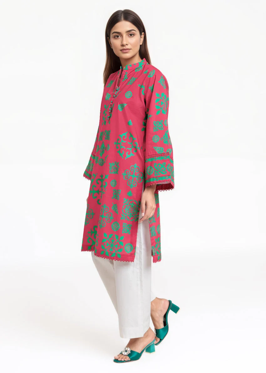 Pink-Cambric-1 Piece-(WPSTPBS251HR7A6) J(113) (Y-117) - Image 5