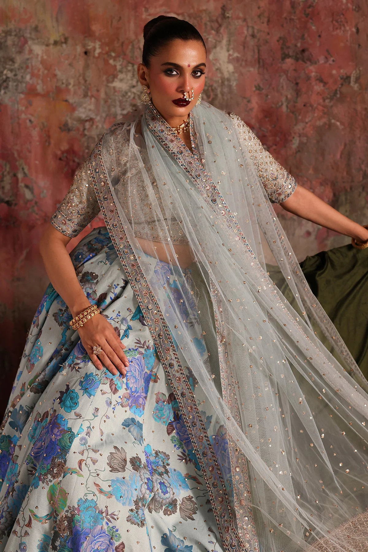 Raw Silk Stitched 3 Piece CMA-5-04 - Image 3
