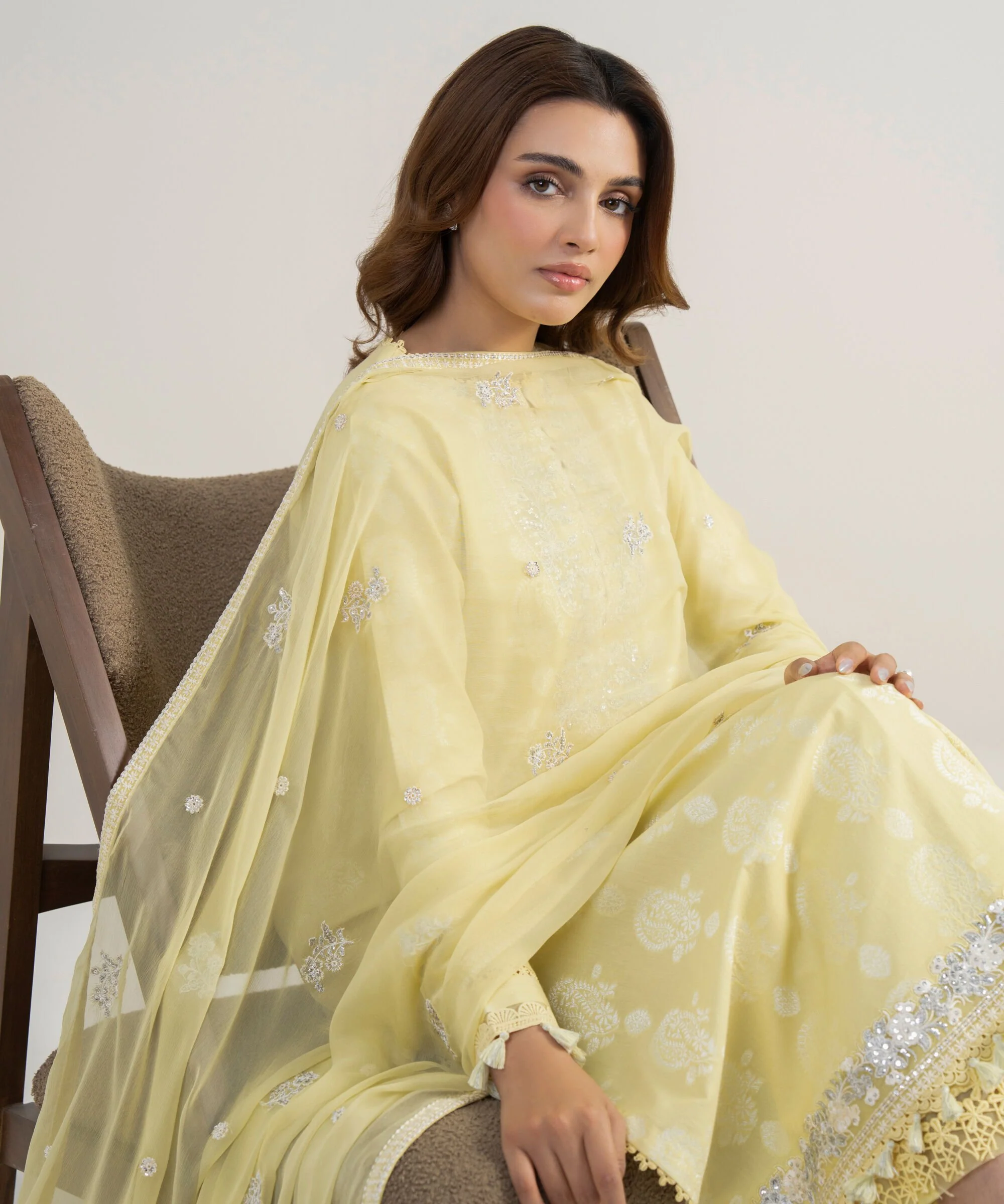 Sapphire Stitched Jacquard 3 Piece U3FE-LXS26V4-5 J(25) Y155 - Image 4