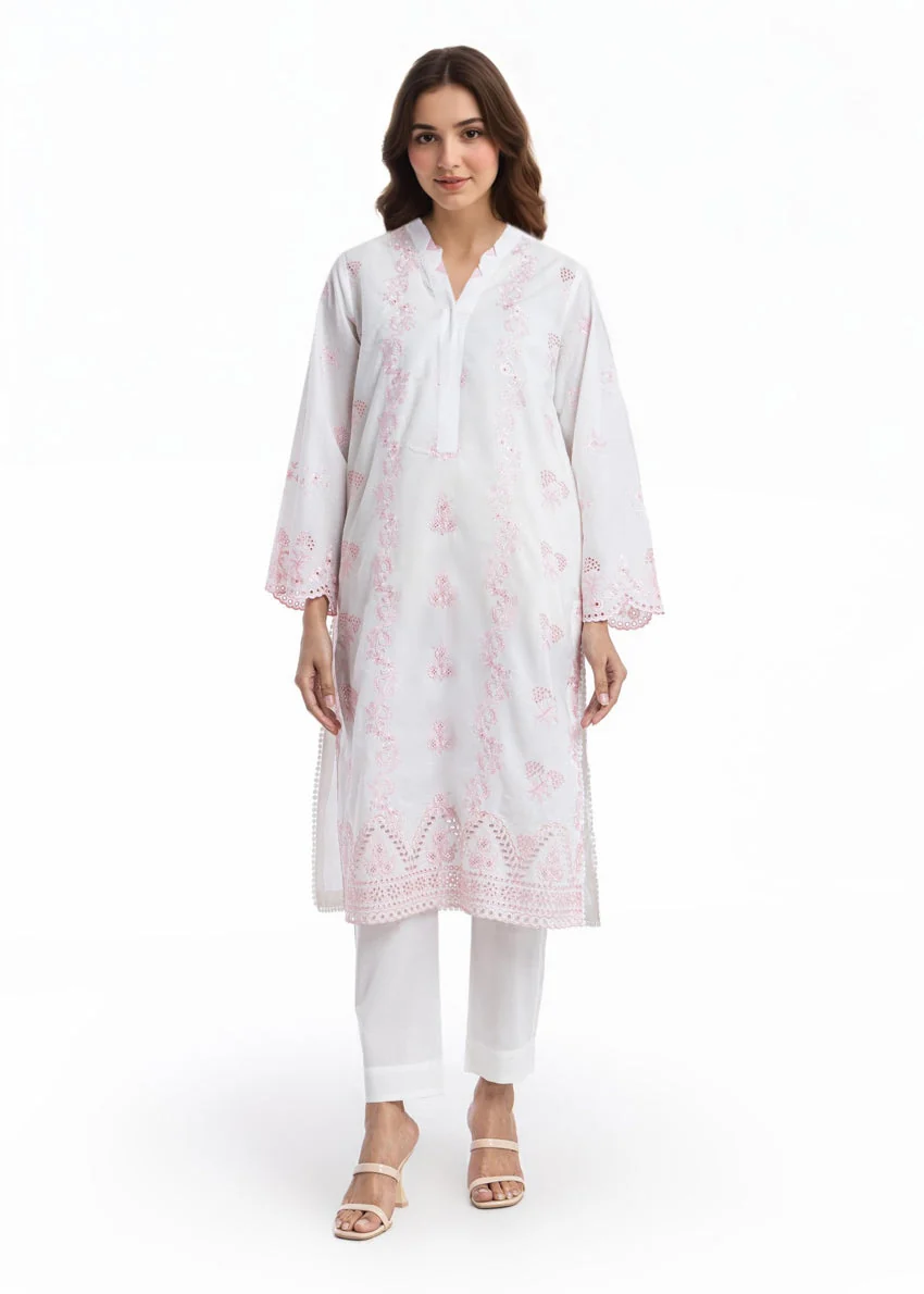 White-Cambric-2 Piece (WPS25SE2075) (Y-139 136) J(129) - Image 3