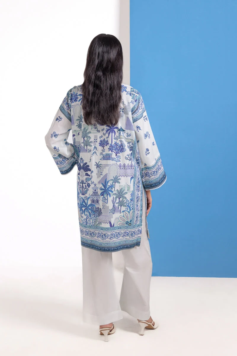 White-Lawn-1 Piece (WPS251P3069) (Y-81) J(FW8) - Image 2